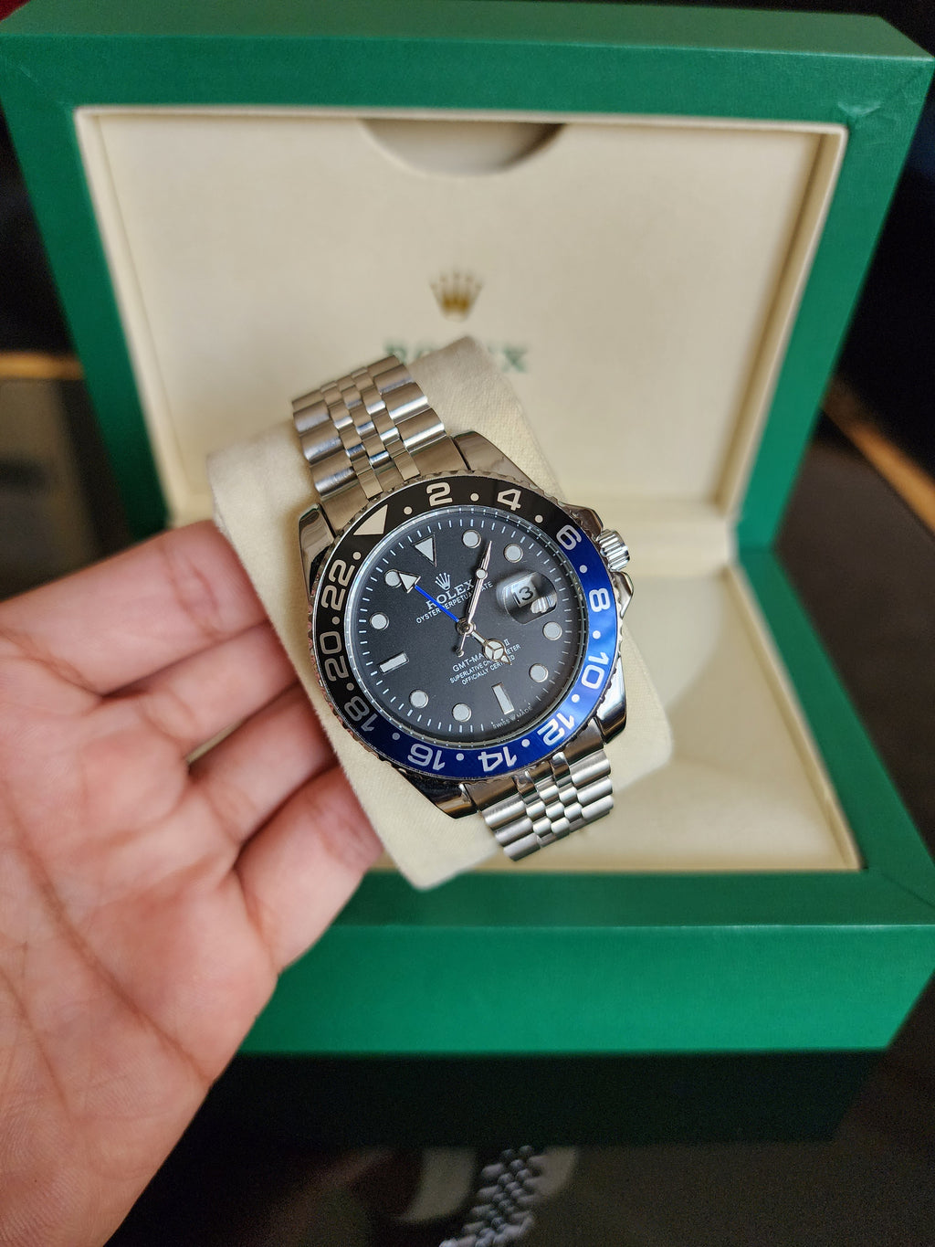 Rolex: GMT Blue