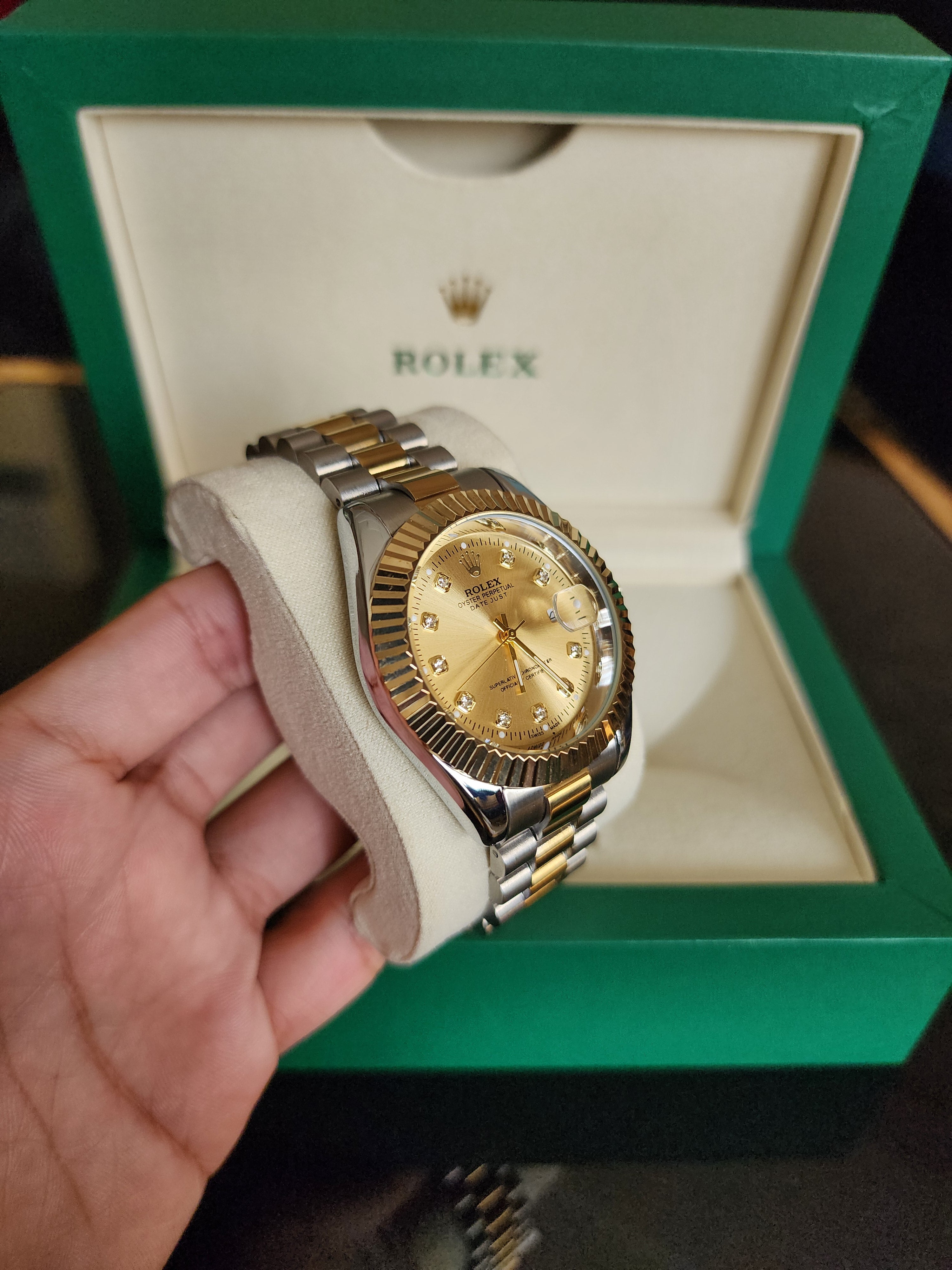 Rolex: Date - 2 Tone