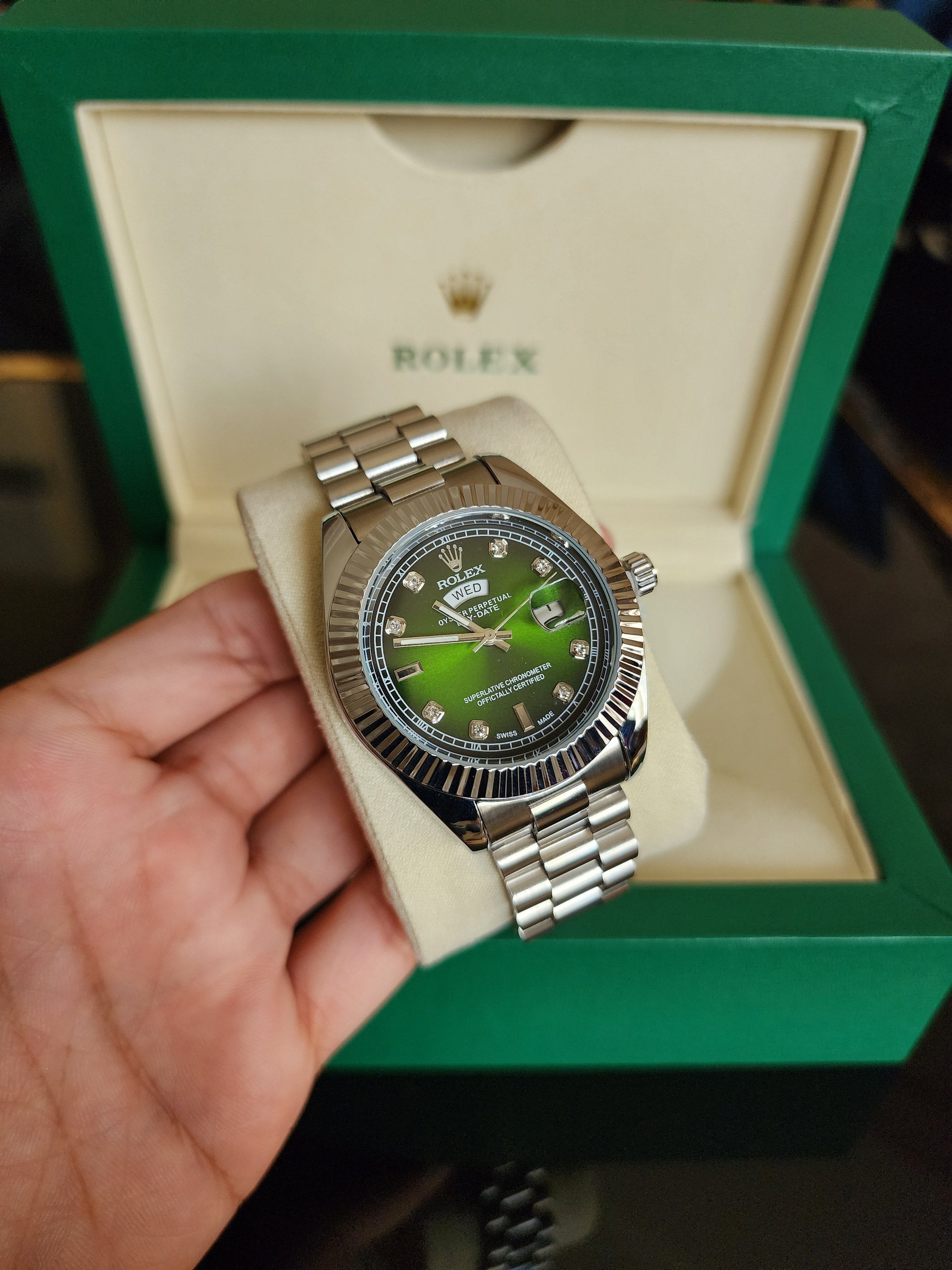 Rolex: Day & Date - Green