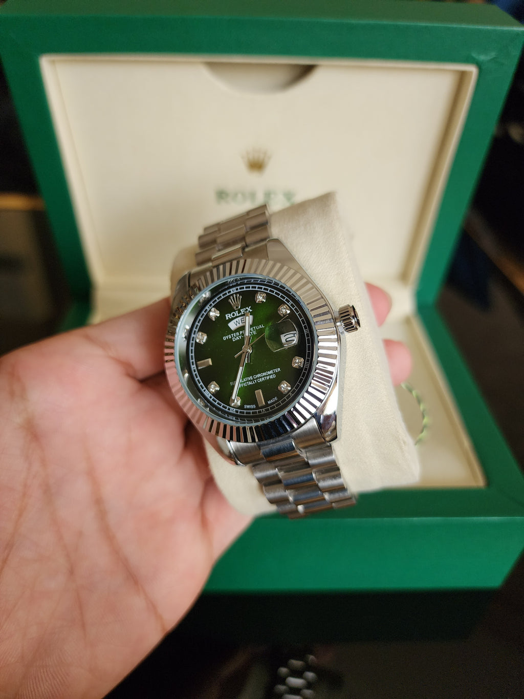 Rolex: Day & Date - Green