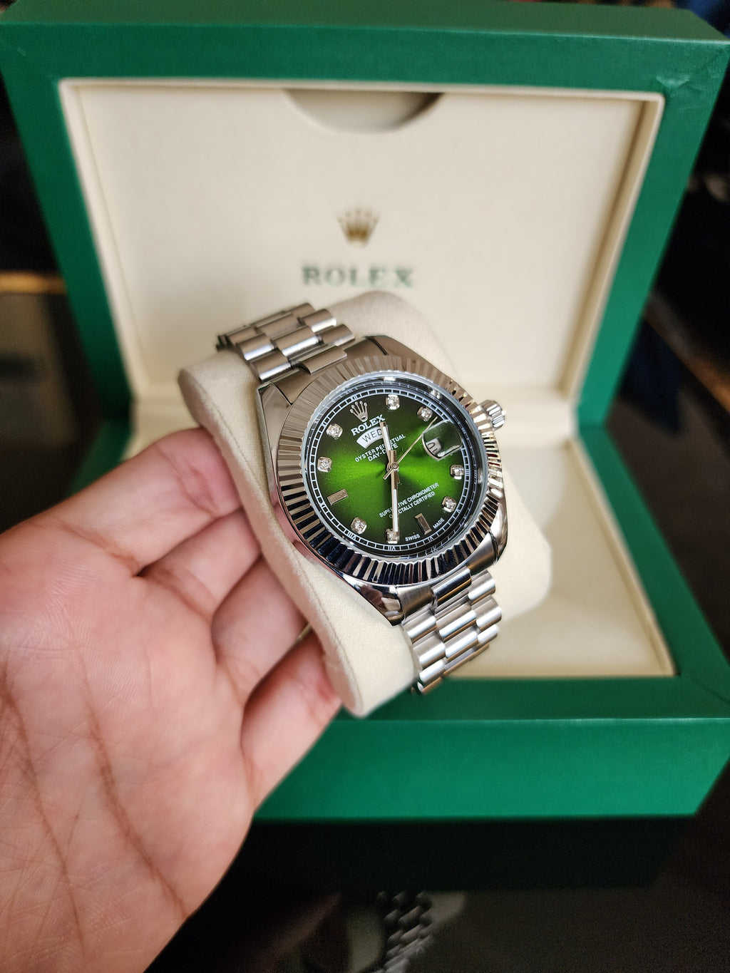 Rolex: Day & Date - Green