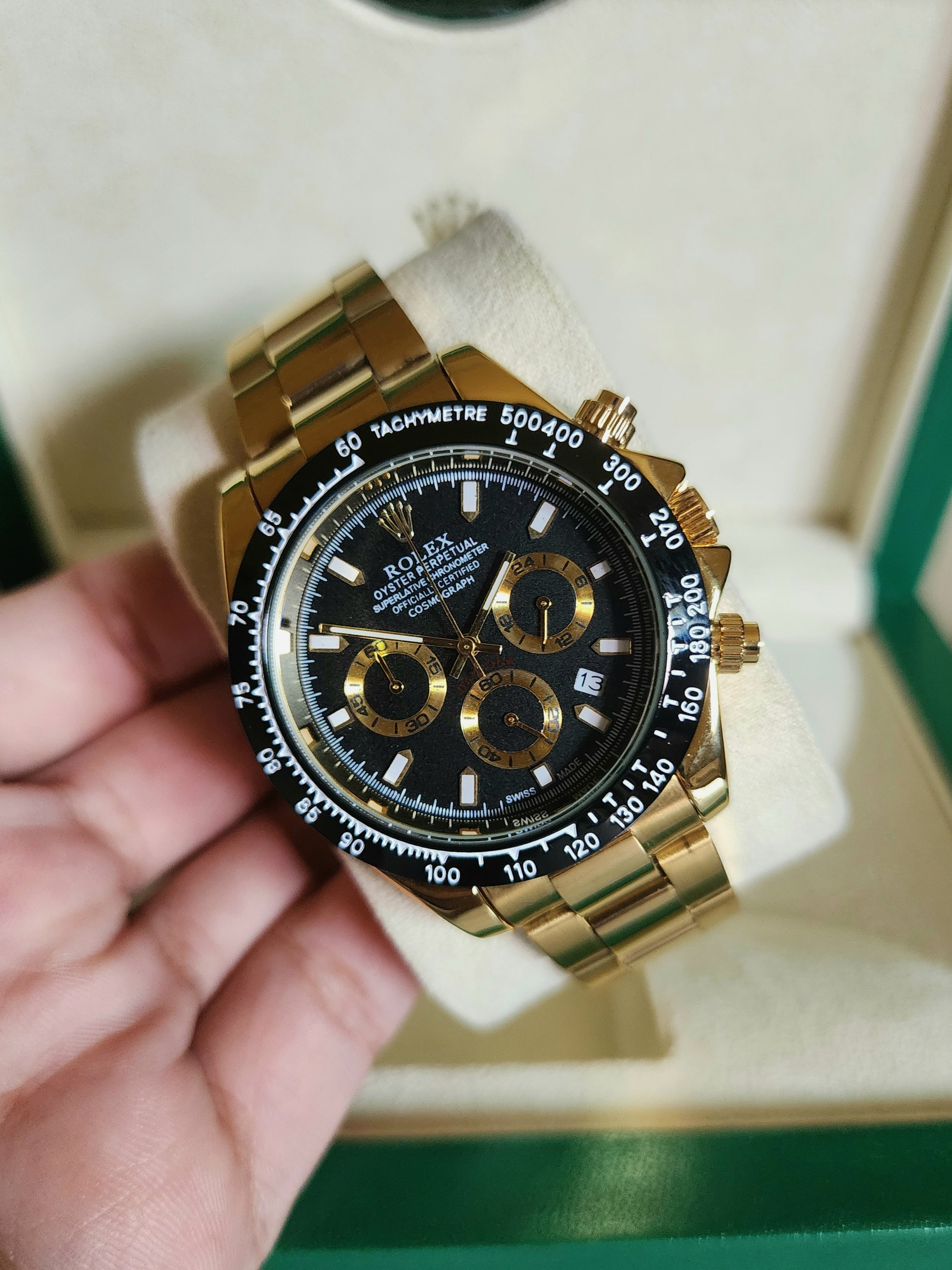 Rolex: Golden Daytona Chronograph Working