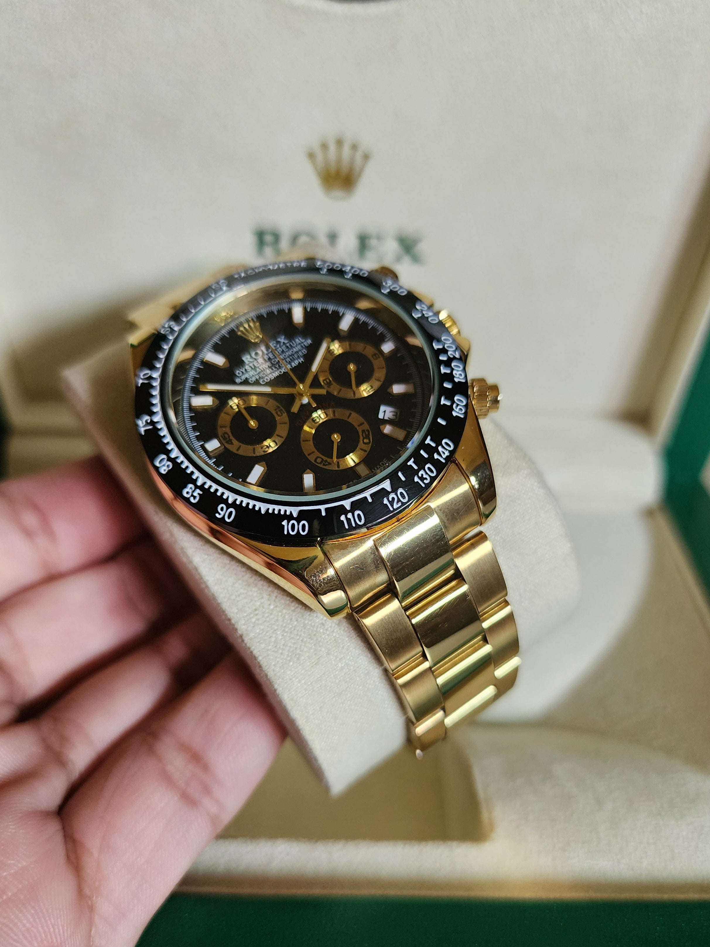 Rolex: Golden Daytona Chronograph Working