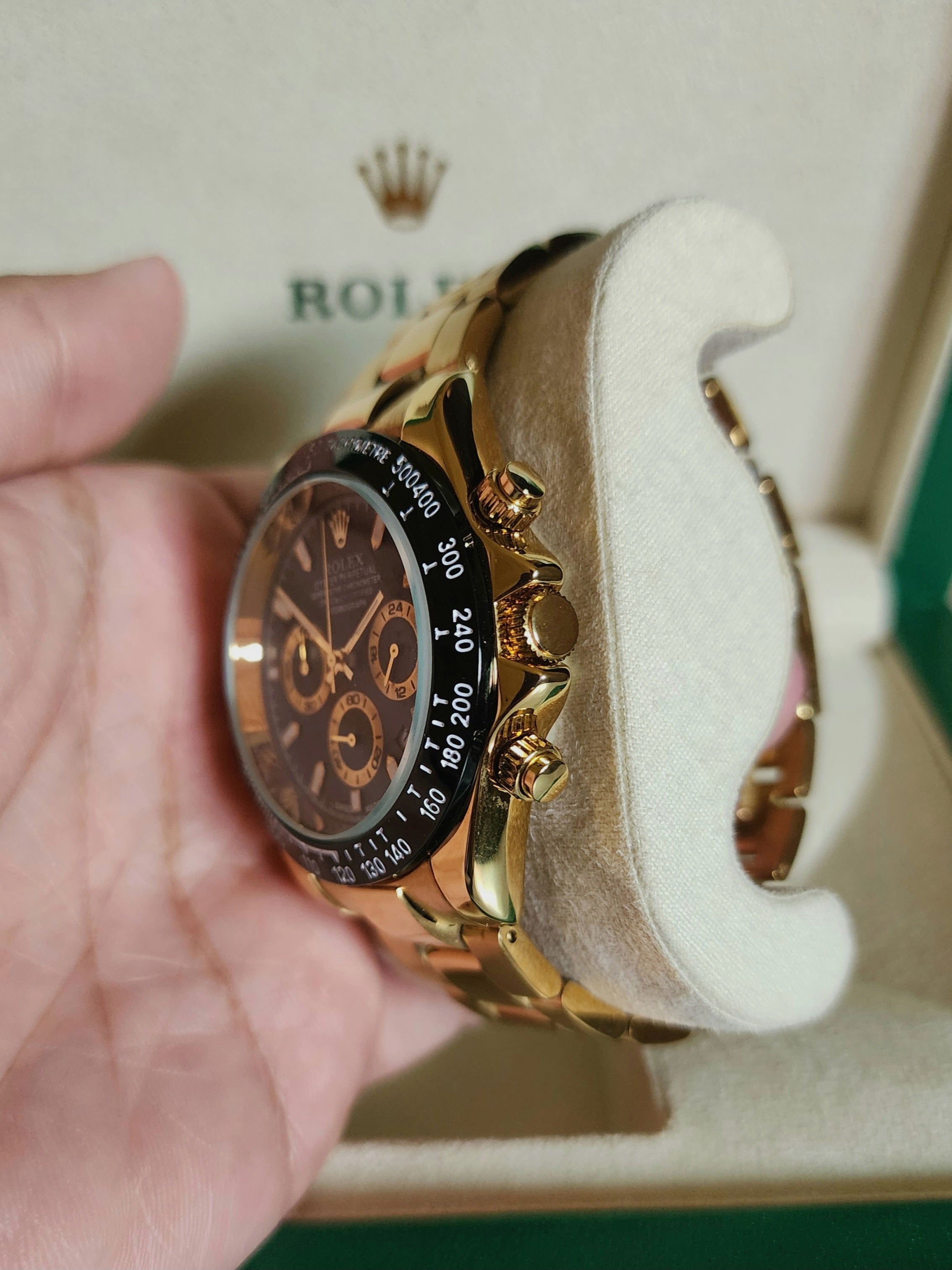 Rolex: Golden Daytona Chronograph Working